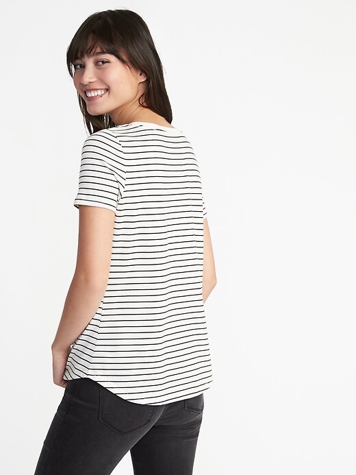 Image number 2 showing, EveryWear Striped Tee for Women