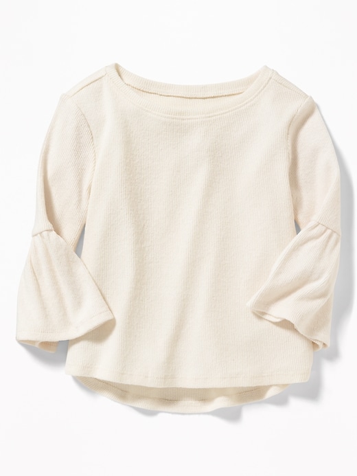 View large product image 1 of 2. Rib-Knit Hi-Lo Tunic for Toddler Girls