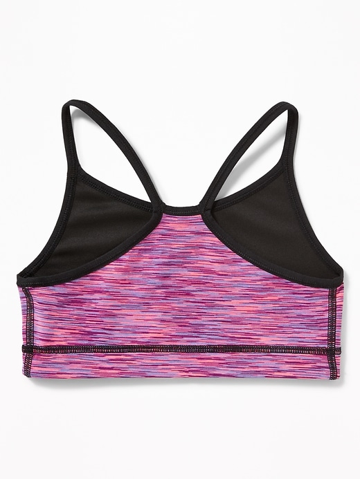 View large product image 2 of 2. Reversible Sports Bra for Girls