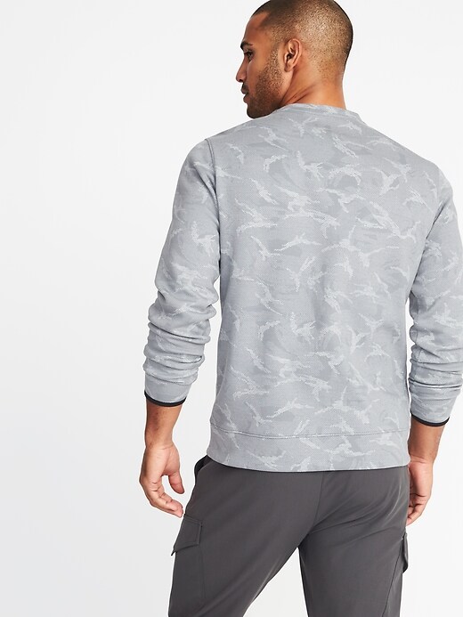 Image number 2 showing, Go-Dry Double-Knit Camo Sweatshirt