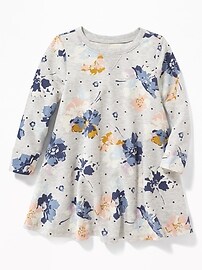 View large product image 3 of 3. French-Terry Sweatshirt Dress for Toddler Girls