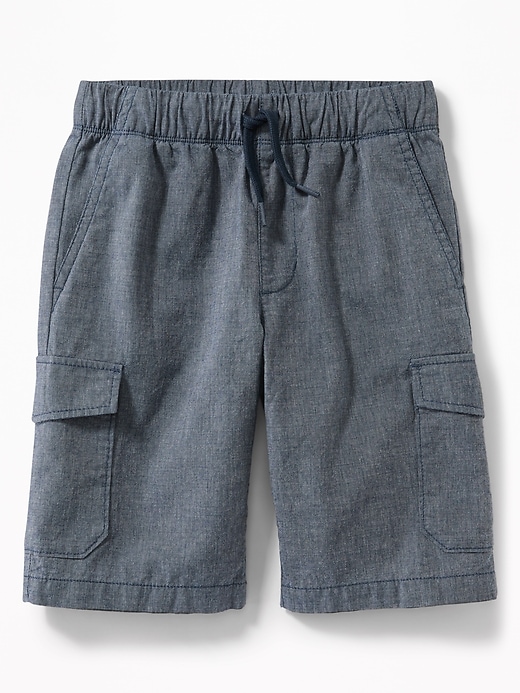 View large product image 1 of 3. Straight Built-In Flex Cargo Shorts For Boys
