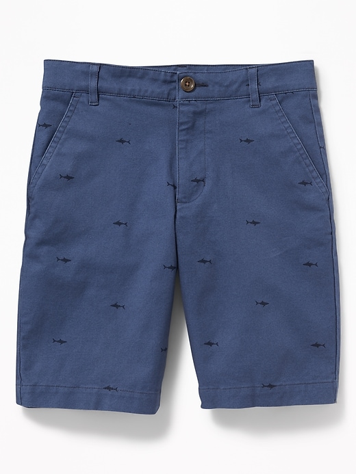 View large product image 1 of 1. Built-In Flex Twill Shorts For Boys