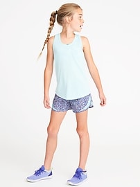 View large product image 3 of 3. Go-Dry Cool Running Shorts for Girls