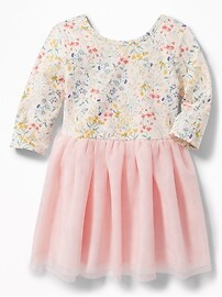 View large product image 3 of 3. Cross-Back Tutu Dress for Toddler Girls