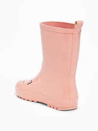 View large product image 3 of 4. Critter-Graphic Rain Boots for Toddler Girls