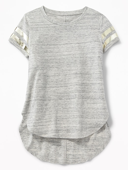 View large product image 1 of 2. Team-Style Tulip-Hem Tunic for Girls