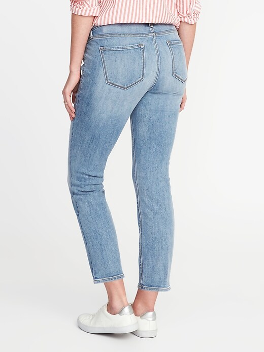 View large product image 2 of 3. Maternity Premium Full-Panel The Power Jean, a.k.a. The Perfect Straight