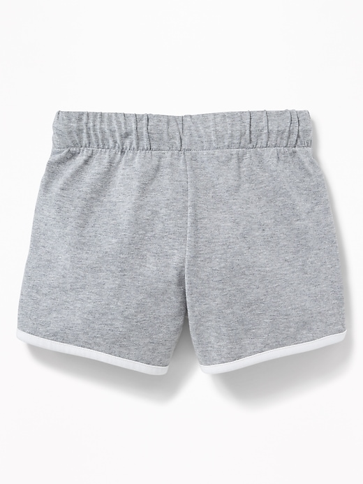 View large product image 2 of 2. Relaxed Dolphin-Hem Shorts for Girls
