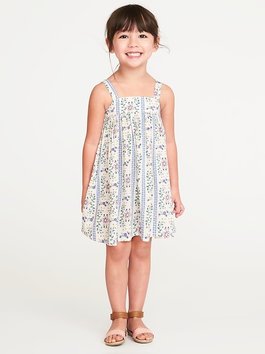 View large product image 1 of 1. Printed Sundress for Toddler Girls