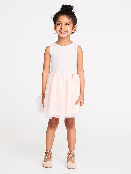 View large product image 1 of 3. Tutu Tank Dress for Toddler Girls