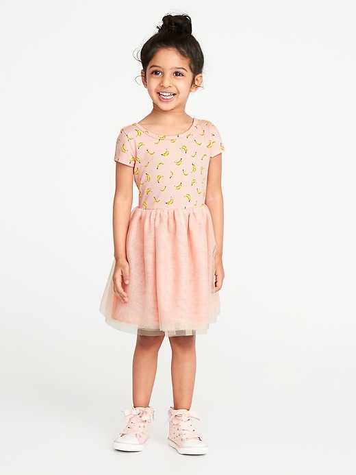 View large product image 1 of 3. Fruit-Print Tutu Dress for Toddler Girls