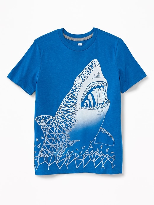 View large product image 1 of 2. Graphic Crew-Neck Tee for Boys