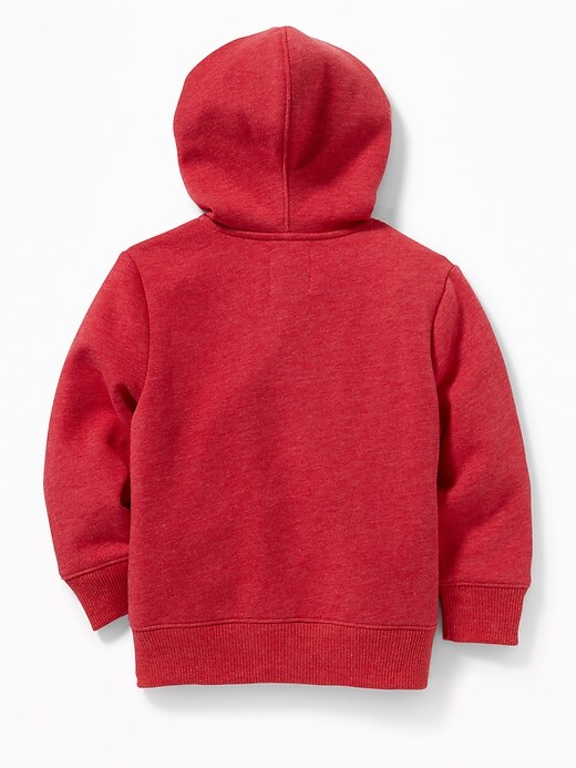 View large product image 2 of 4. Graphic Zip-Front Hoodie for Toddler Boys