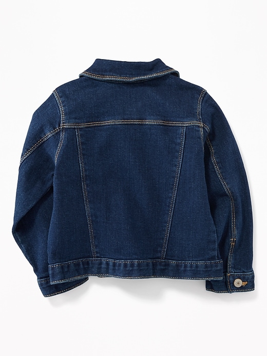 View large product image 2 of 4. Jean Jacket For Toddler Girls