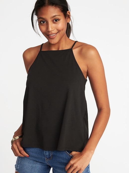 Image number 1 showing, Square-Neck Swing Cami for Women