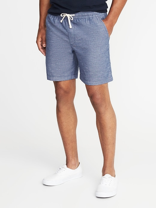 View large product image 1 of 1. Built-In Flex Drawstring Jogger Shorts (7")