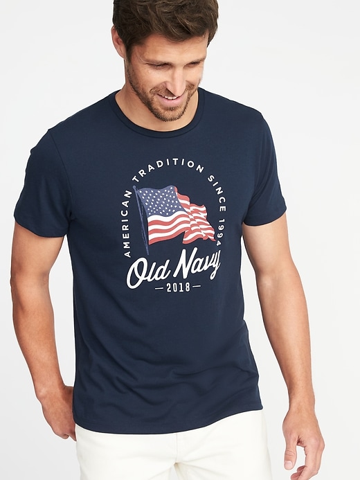 Image number 1 showing, 2018 Flag Tee for Toddler Boys