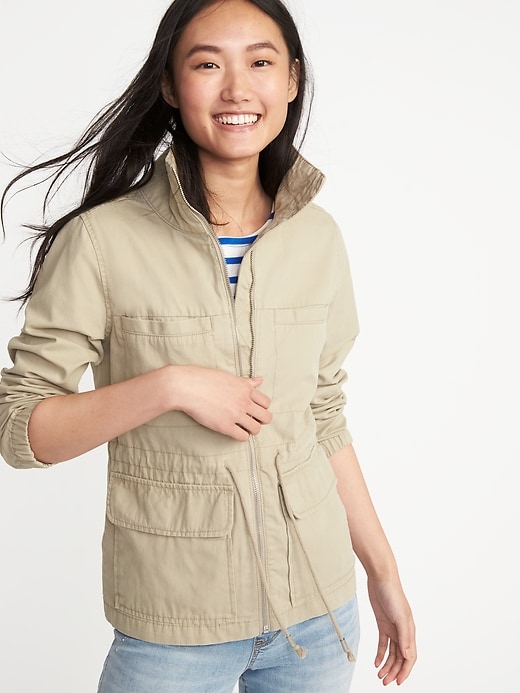 Image number 4 showing, Twill Field Jacket for Women