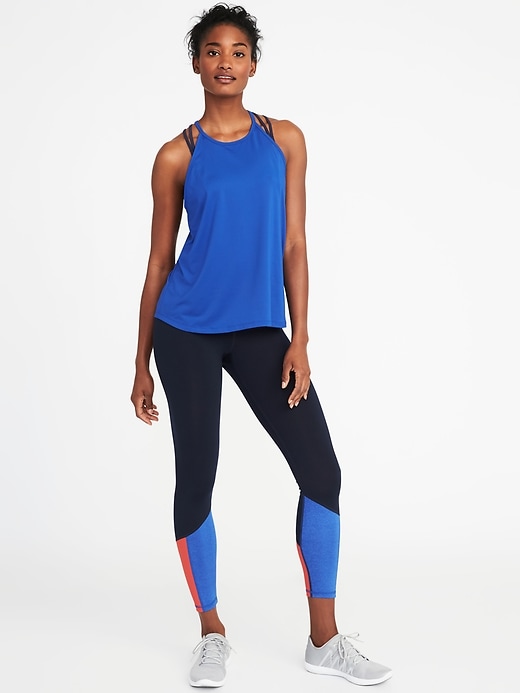 Image number 3 showing, Relaxed High-Neck Performance Swing Tank for Women
