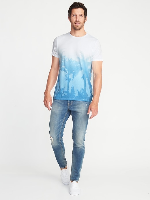 Image number 3 showing, Soft-Washed Graphic Crew-Neck Tee