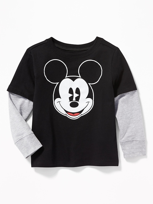 View large product image 1 of 2. Disney&#169 Mickey Mouse 2-in-1 Tee for Toddler Boys