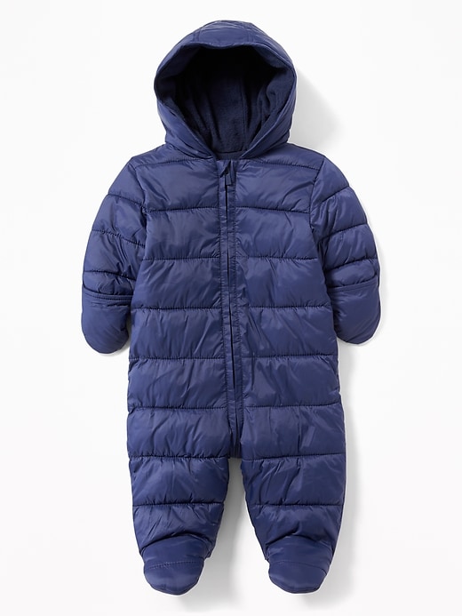 View large product image 1 of 2. Hooded Snowsuit for Baby