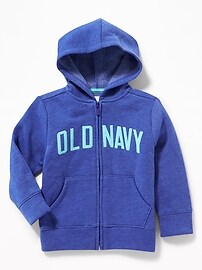 View large product image 4 of 4. Logo-Graphic Zip Hoodie for Toddler Boys
