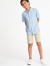 View large product image 4 of 4. Uniform Oxford Shirt for Boys
