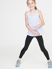 View large product image 3 of 3. Go-Dry Yoga Leggings for Girls