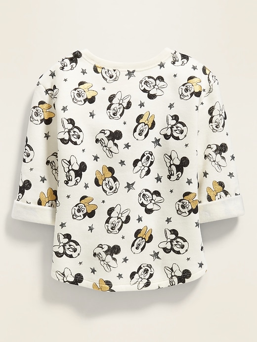 View large product image 2 of 2. Disney&#169 Minnie Mouse Sweatshirt for Toddler Girls