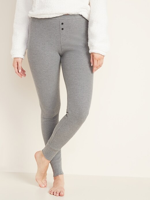 View large product image 1 of 1. Thermal-Knit Pajama Pants for Women