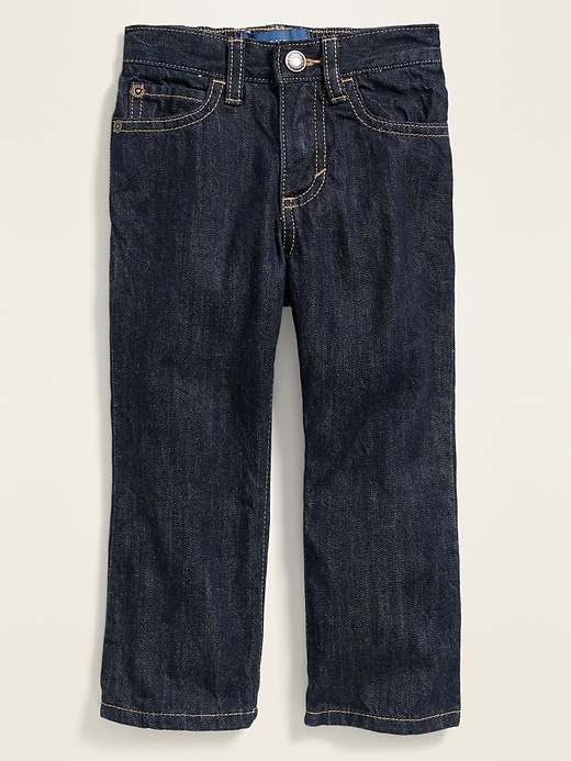 View large product image 1 of 3. Dark-Wash Jeans for Toddler Boys