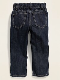 View large product image 3 of 3. Dark-Wash Jeans for Toddler Boys