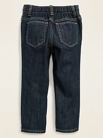 View large product image 3 of 3. Dark-Wash Skinny Jeans for Toddler Boys