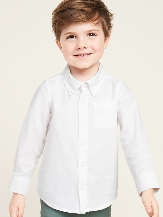 View large product image 1 of 3. Oxford Shirt for Toddler Boys
