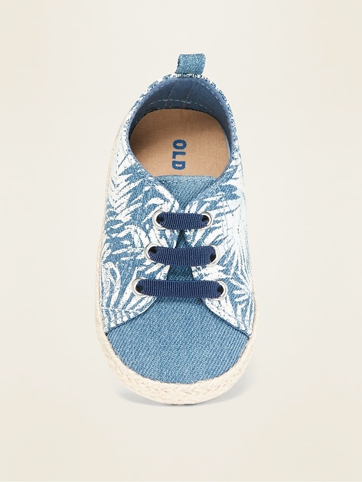 View large product image 2 of 4. Twill Espadrille Sneakers for Baby