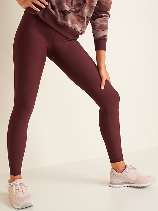 View large product image 1 of 2. High-Waisted PowerSoft Leggings