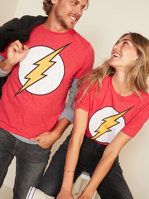 Image number 1 showing, DC Comics&#153 The Flash Gender-Neutral T-Shirt for Adults