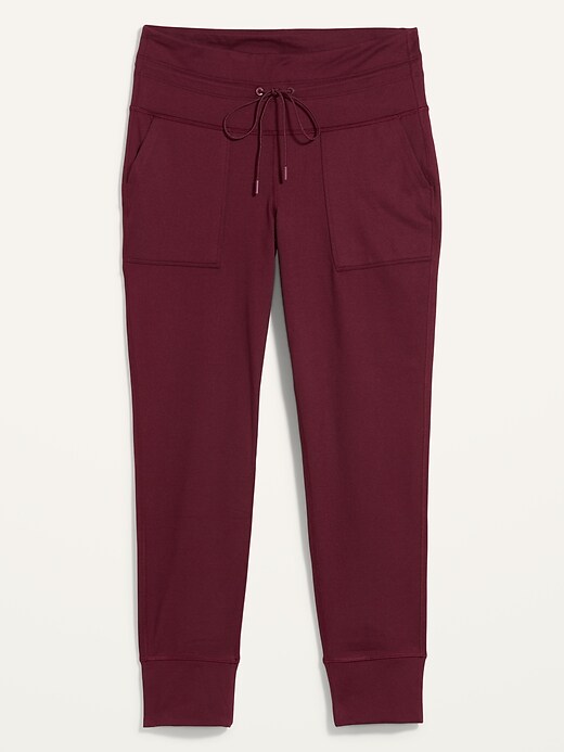 View large product image 2 of 2. High-Waisted CozeCore Plus-Size Jogger Sweatpants