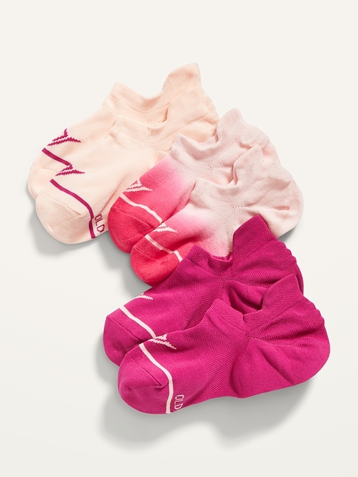 View large product image 1 of 1. Go-Dry Active Ultra-Low Socks 3-Pack for Women