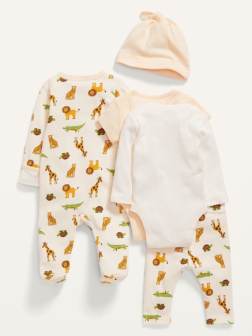 View large product image 2 of 2. Unisex 5-Piece Layette Set for Baby