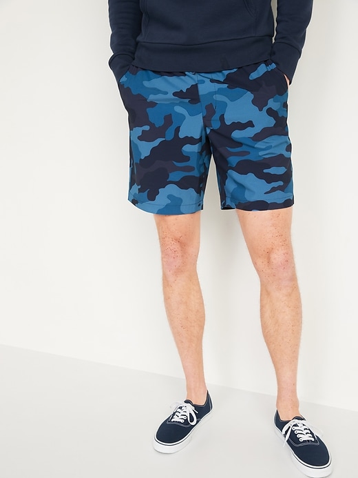 View large product image 1 of 1. StretchTech Go-Dry Shade Jogger Shorts -- 9-inch inseam
