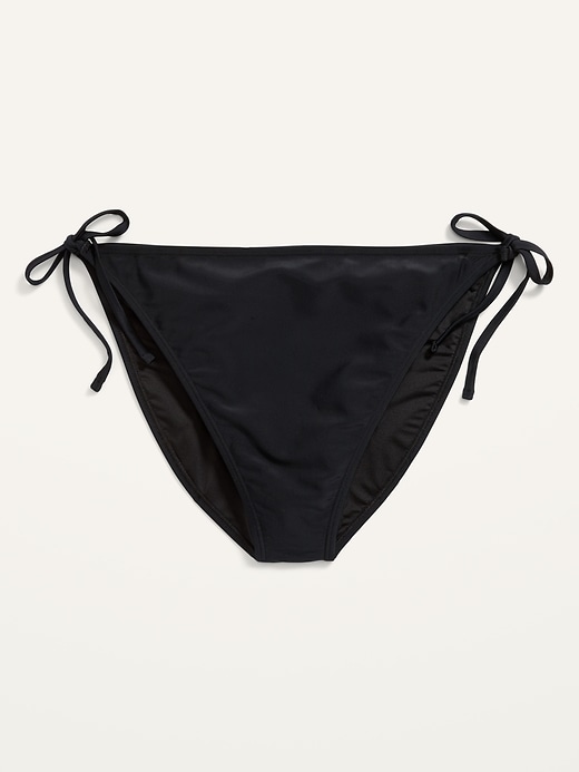 Image number 4 showing, Low-Rise String Bikini Plus-Size Swim Bottoms