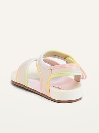 View large product image 3 of 4. Double-Strap Secure-Close Sandals for Baby