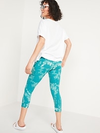 View large product image 3 of 3. High-Waisted Cropped Leggings 2-Pack For Women