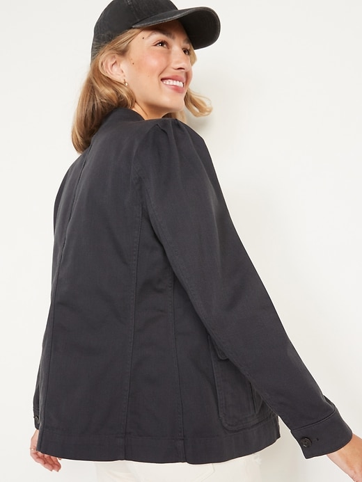 Image number 2 showing, Twill Utility Jacket for Women