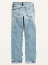 View large product image 4 of 4. Built-In Flex Straight Light-Wash Jeans For Boys
