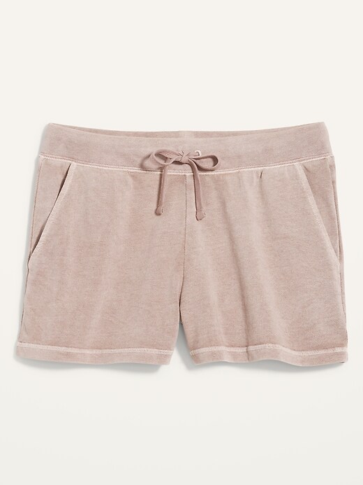 Image number 4 showing, Mid-Rise French Terry Sweat Shorts-- 3-inch inseam