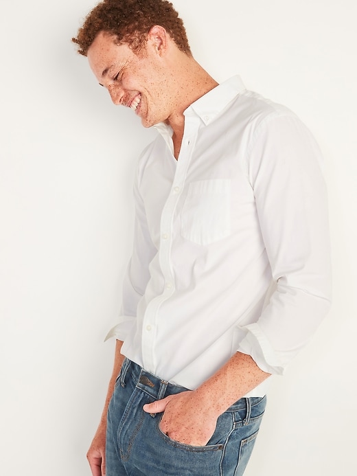 View large product image 1 of 3. Slim-Fit Built-In Flex Everyday Shirt